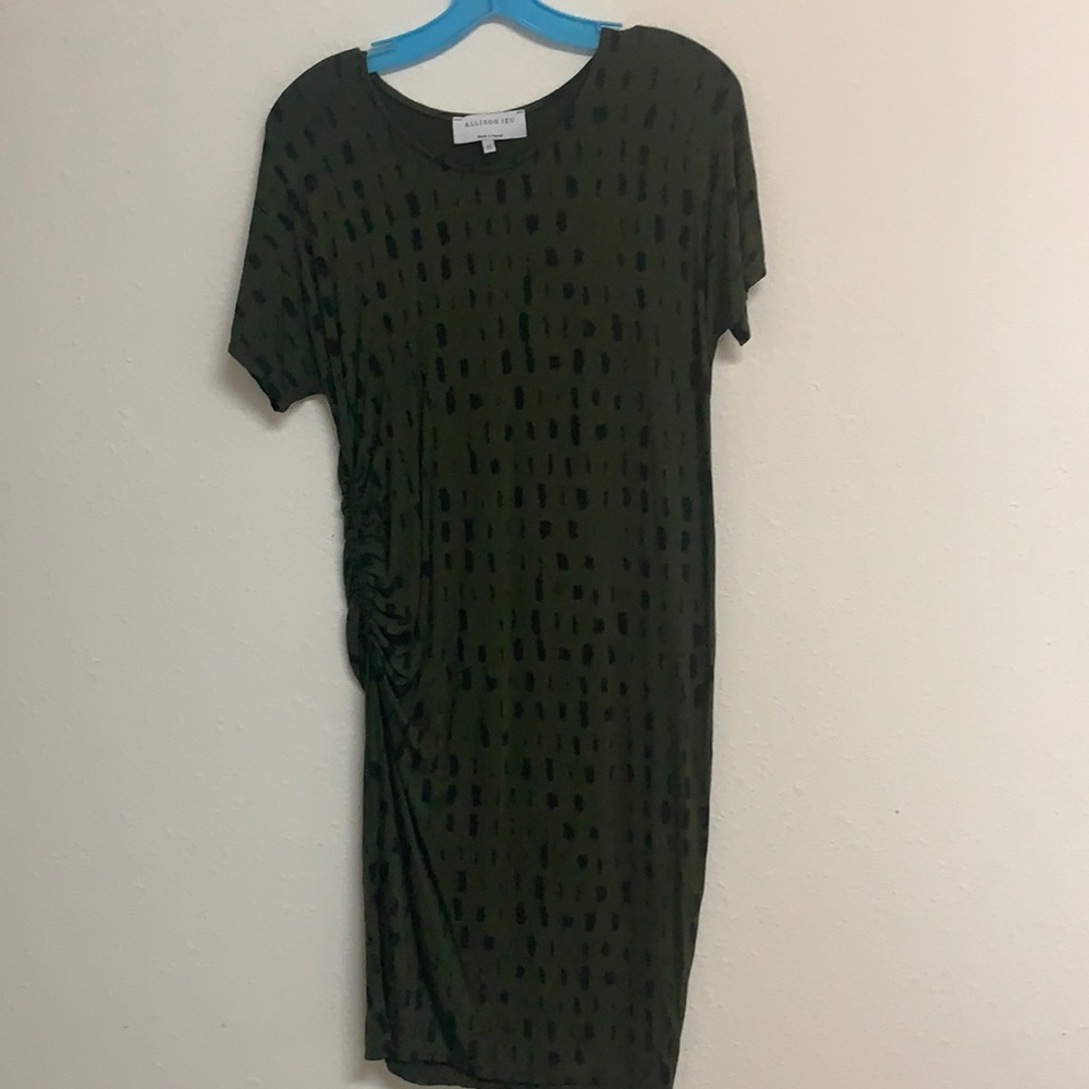 Allison Izu green dress